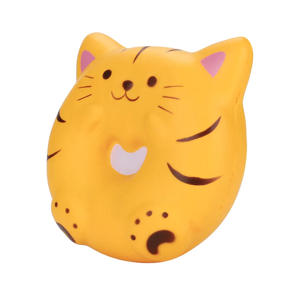 Cute Cartoon Cat Stress Reliever Slow Rising Fun Toys For Adults Anti Stress Cat Antistress Decompression toy Gift #B