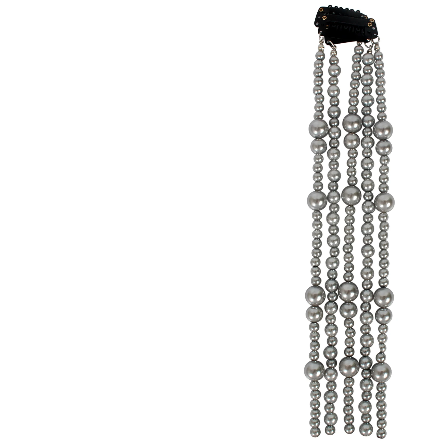 Модный головной убор ABS Серебряная жемчужная цепочка для волос длинные цепочки заколки для волос для женщин ювелирные изделия для волос Свадебные аксессуары для волос