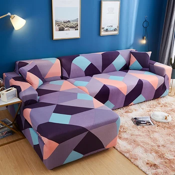 

Elastic Sofa Cover for Living Room Spandex Armchair Cover Magic Printed Flower Couch Cover Size L need 2 Sets 1/2/3/4 Seater