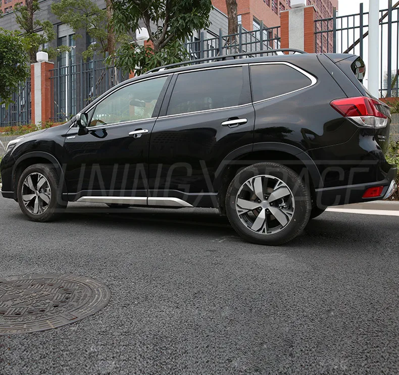 Подходит для Subaru Forester дверной боковой порог декоративная Защита протектор Nerf бар
