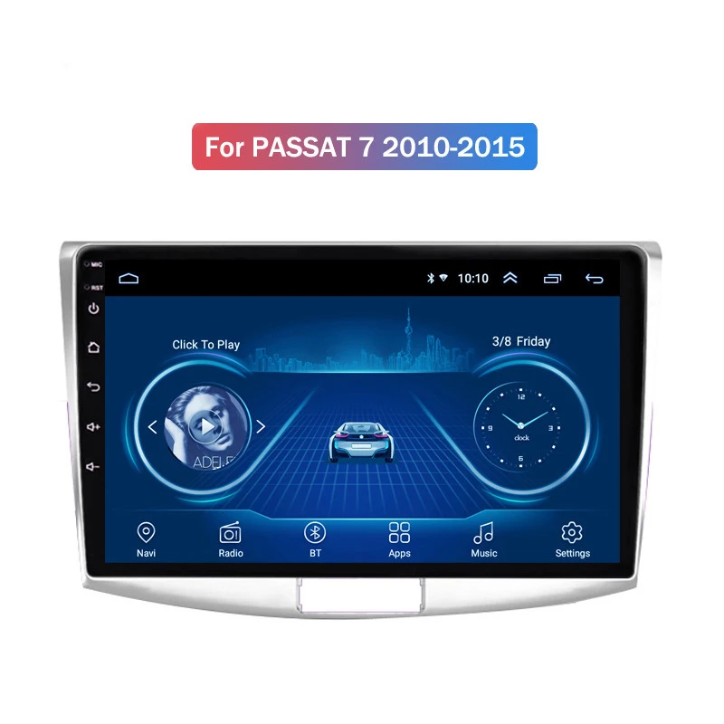 Автомобильный навигатор для VW Magotan Passat B7 2010 2011 2012 2013 2014 2015 Android HD радио GPS большой