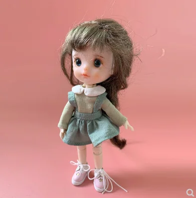 

Ob11 baby clothes accessories soft pottery clay baby clothes back belt skirt 12 points BJD GSC egg Molly dress