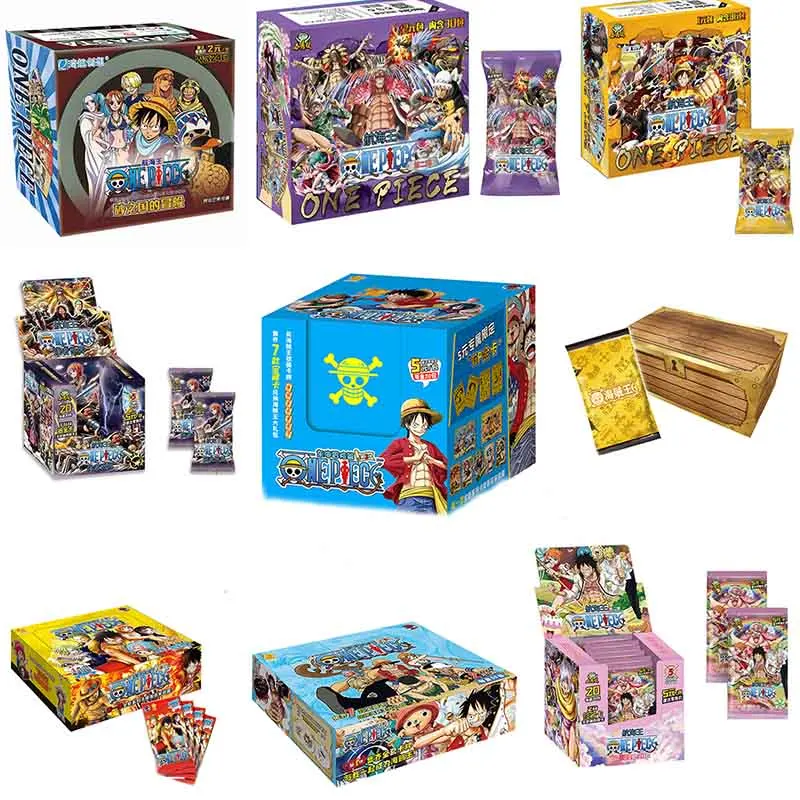 Одна штука Luffy Roronoa Sanji Nami бумажная карта буквы одна игра детская коллекция аниме