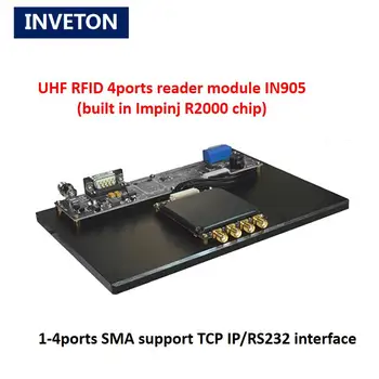 

4 ports impinj r2000 uhf rfid Reader module with development board TCP IP+RS232 902-928mhz for assets tracking management