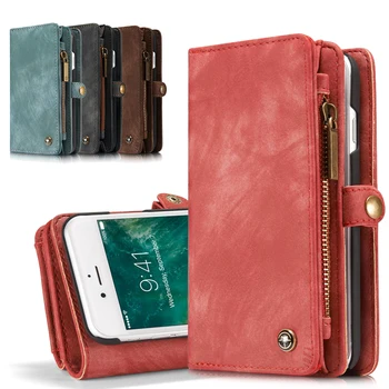 

LCHULLE Flip Wallet Case for Apple IPhone X XR XS MAX 6 6S 7 8 Plus Premium PU Leather Bag Card Holder Pockets Cover Coque Shell