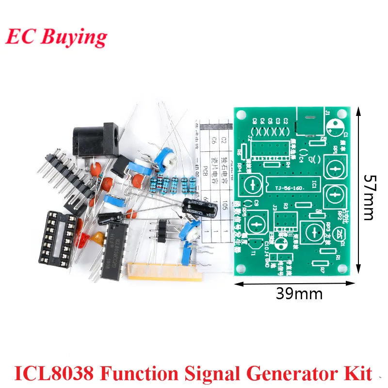 ICL8038 DIY Function Signal Generator Kit Set Multichannel Waveform