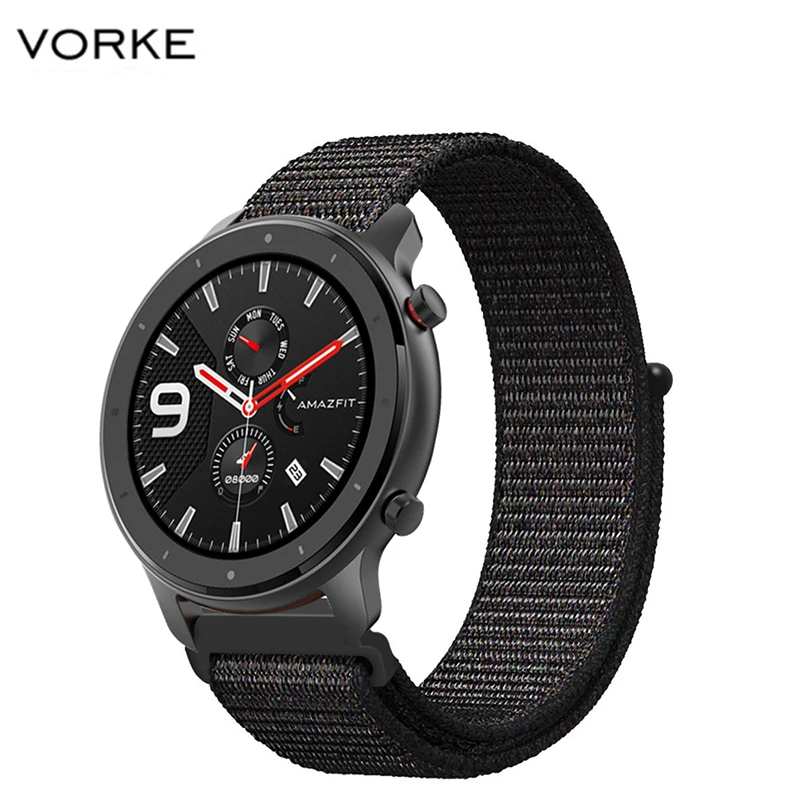Vorke Универсальный 22 мм сменный ремешок для часов Ремешок для Huami Amazfit GTR 47 мм