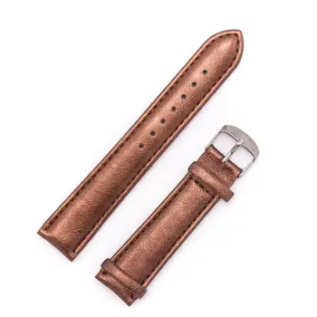 

Brown leather handmade environmental protection strap 20mm SE-11