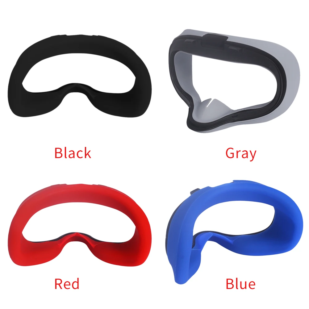 Легкая мягкая удобная дышащая Силиконовая накладка моющаяся защитная маска для глаз защита от пота для Oculus Quest VR очки