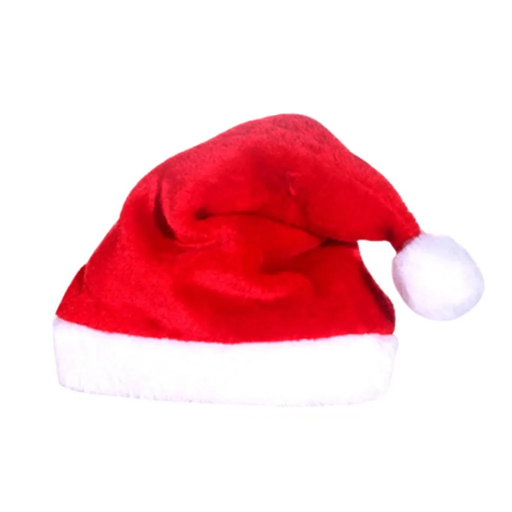2 шт рождественские шапки рождественские игрушки украшение Санта-Кепка для нового года дерево украшение Декор Рождественский реквизит для вечеринок A301011