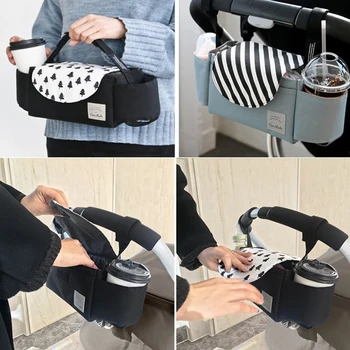 

Fashion diaper bag Baby Stroller Bag Organizer Bag Nappy diaper bag Pram Cart Basket Hook Stroller Accessories nappy bag