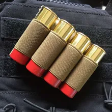 Военная винтовка приклад ракушки липучка Молл подсумок Охота Стрельба оборудование страйкбол Пуля Аксессуар сумка