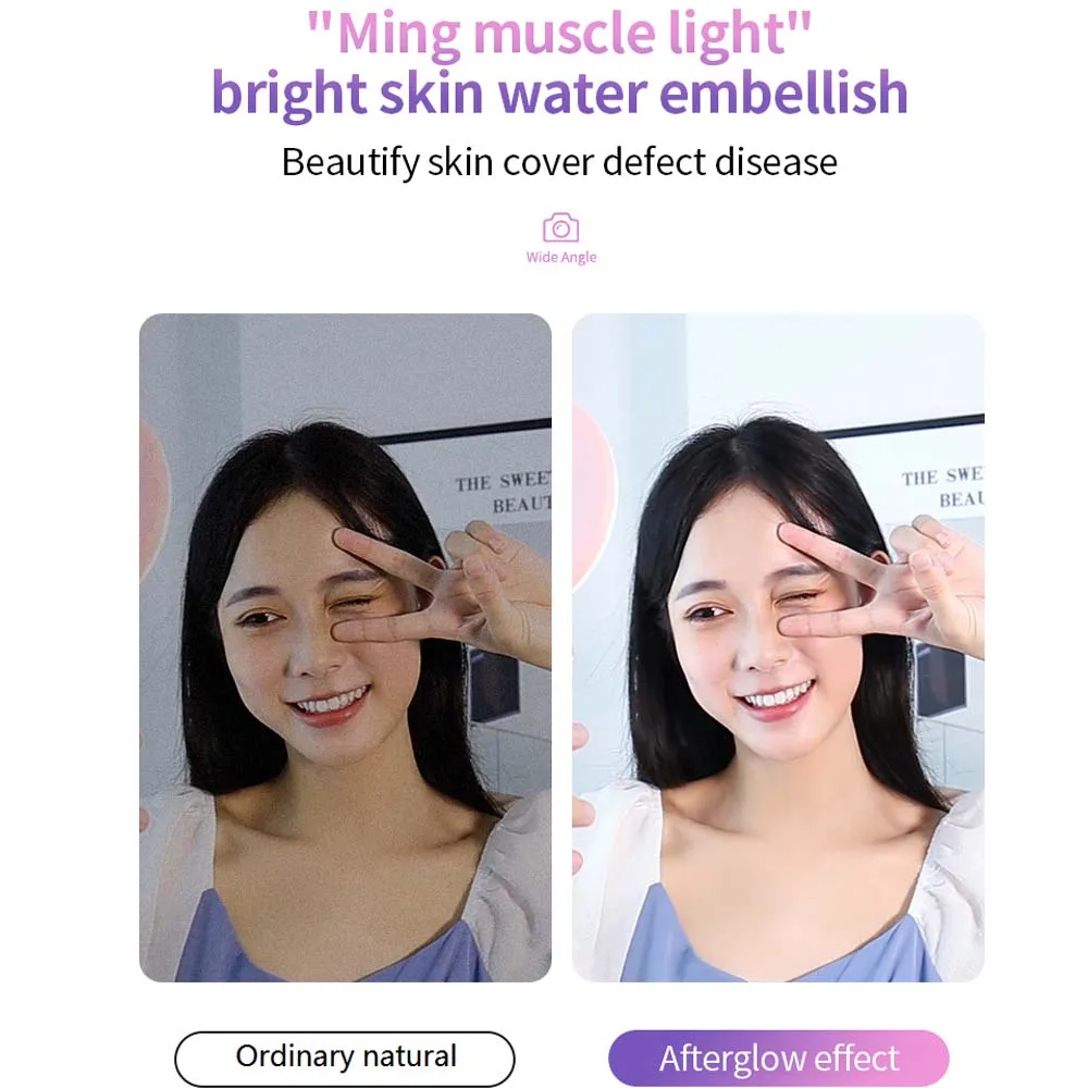 LED Selfie Ring Novelty Light Ring Clip For Cell Phone Photo Lamp celular backlight for phone 4