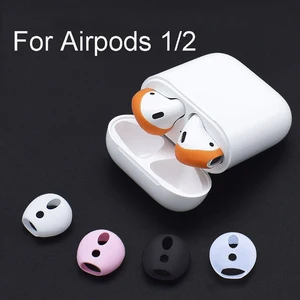 Чехол для беспроводных Bluetooth-наушников Apple airpods 1, 2, противоскользящий, силиконовый