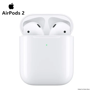 Nuevo los AirPods de Apple 2nd auriculares Bluetooth con funda de carga inalámbrica para iPhone iPad MacBook Apple iPod reloj