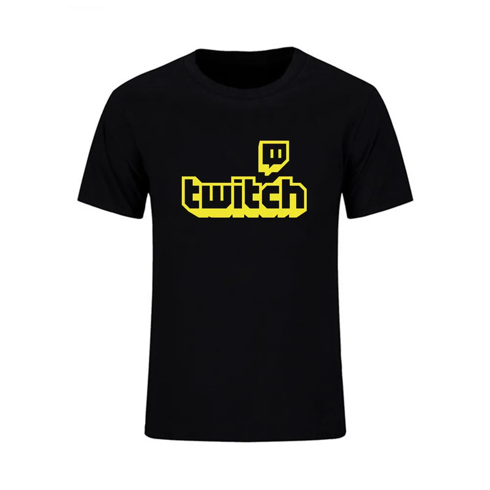 Футболка Twitch Tv Фиолетовый Игровой Топ Мужская футболка геймер подарок на день