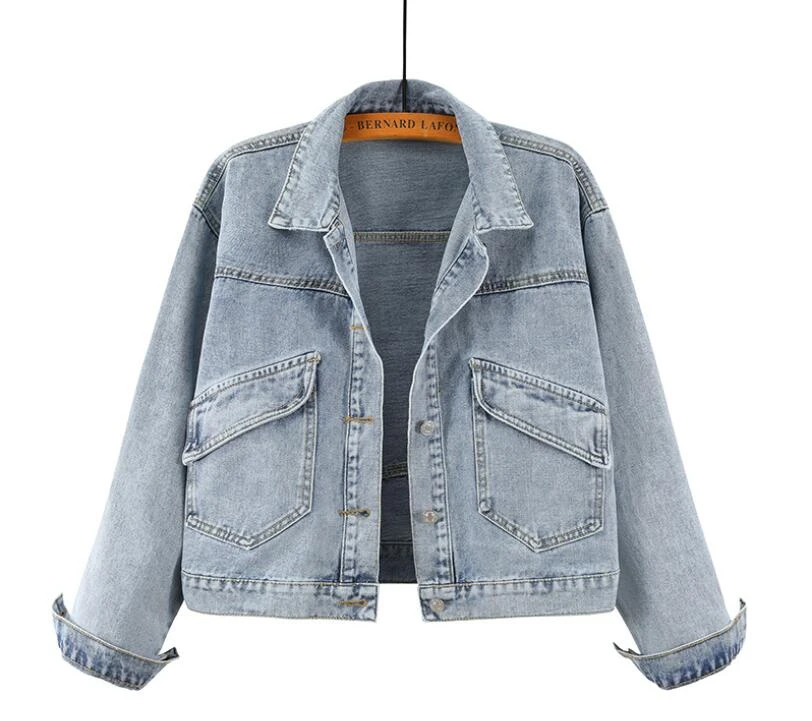 long thin denim jacket
