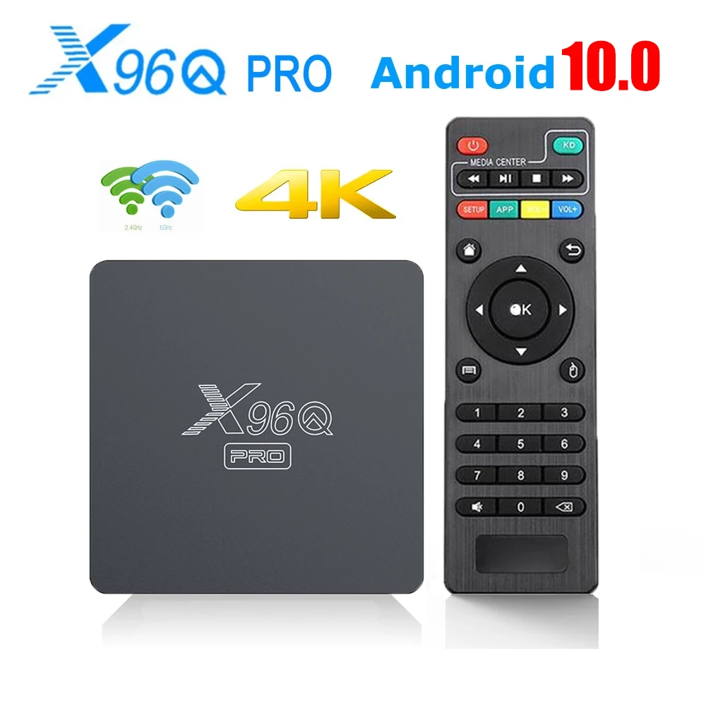 X96Q PRO Smart TV BOX android 10.0 4k 2.4 wifi Allwinner H313 Media Player set top box android tv x96q pro android 10 smart tv box 2022 allwinner h313 media player 1g 8g 2g 16g support 2 4g