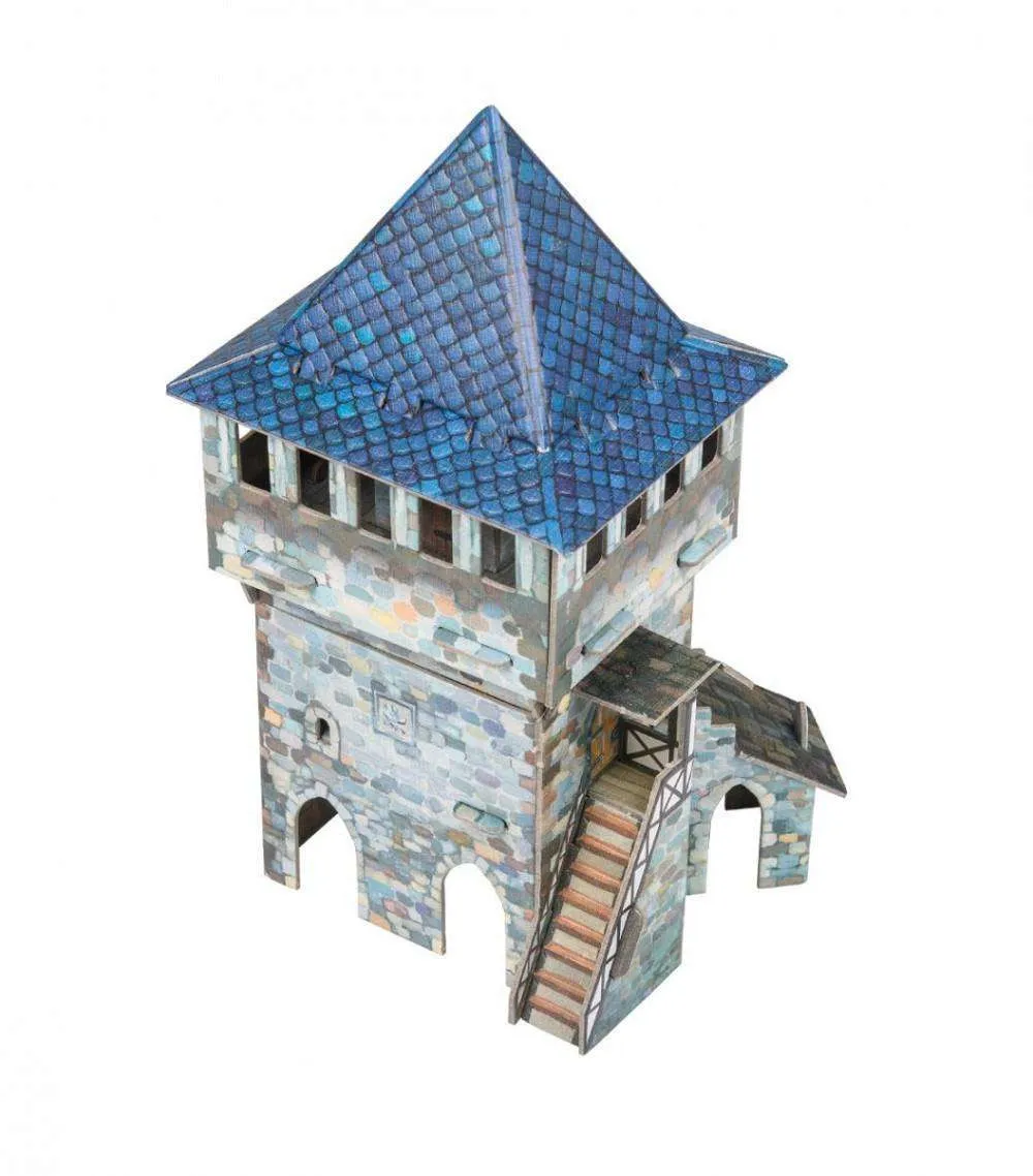 3D Пазл Верхняя башня Умная бумага 23 детали
