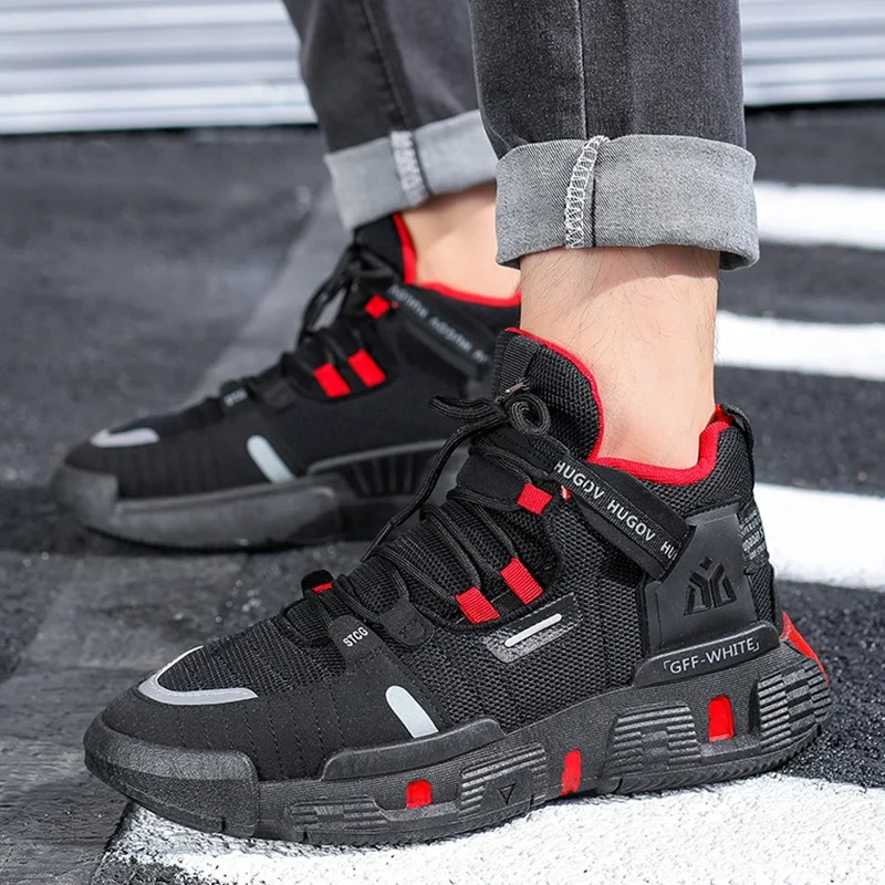 

2020 Spring New Style MEN'S SHOES High Shoes Versatile Korean-style Trend Casual Trendy Shoes Shoes Fashion Shoes Comfortable