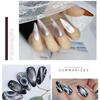 

1 Bottle Of Crystal Smoothie Cat Eye Gel Smooth Nail Art Crystal Gel Phototherapy Glue Top Coat Nail Art Nail Glue