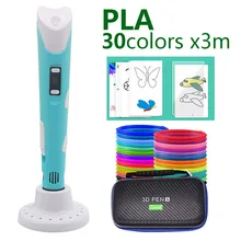 Stylo USB 3D, 30 couleurs, Filament Pla, impression 3D, jouet créatif, cadeau pour enfants, dessin, 1.75mm, ABS/PLA, envoi rapide