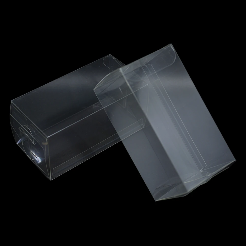 

DHL Small Foldable Transparent Package PVC Box For Candy Chocolate Packing Plastic Gifts Boxes Jewelry Packaging Wedding Favors