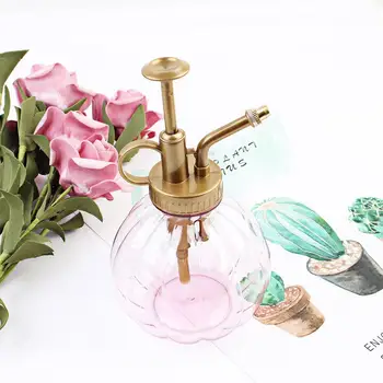 

Plastic Sprayer Spray Bottle Hand Press Irrigation Retro DIY Gardening Tool Lawn 3 Color Portable Watering Pot Plants Home