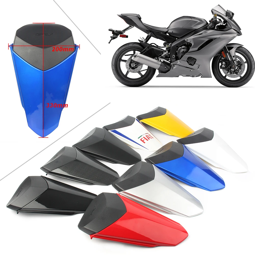 R Motorcycles REAR PASSENGER SEAT Pillion For R6 2008 2009 10 11 12 13 14 Yamaha YZF