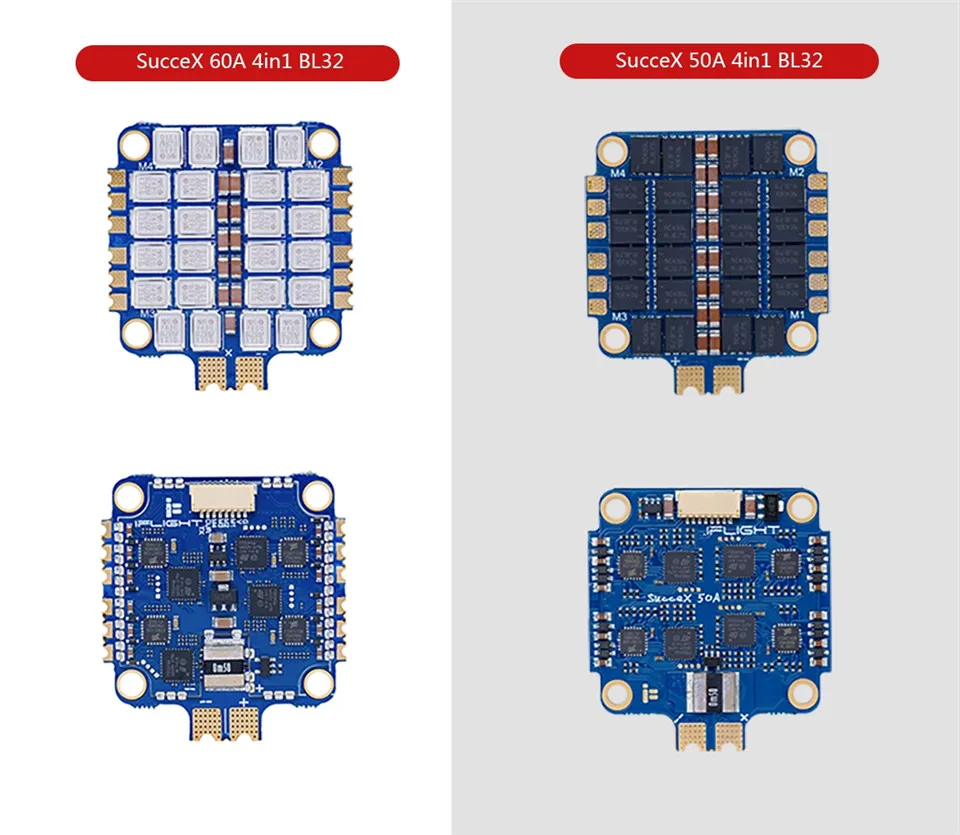 IFlight sucex 50A 4в1 бесщеточный ESC BLheli_32 2-6S электронный регулятор скорости Телеметрия DShot1200 для RC FPV гоночный Дрон