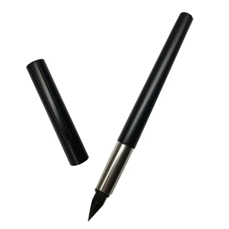 Jinhao 35 Series Fountain Pen Steel Barrel Airplane Extra Fine Tip Ink Pens Office Business School Writing Calligraphy A6118 5