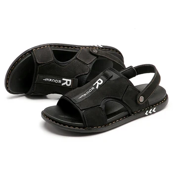 

outdoor genuine sandals sandale sandalias roman hombre sandalet for homme masculino 2020 da ritable slide size sandles work big