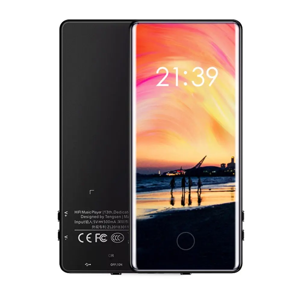 

C18 Full Screen Touch Mp5 Walkman Student Mp4 Lossless Sound Quality Mp3 Ultra-Thin Mp6 Convenient Walkman