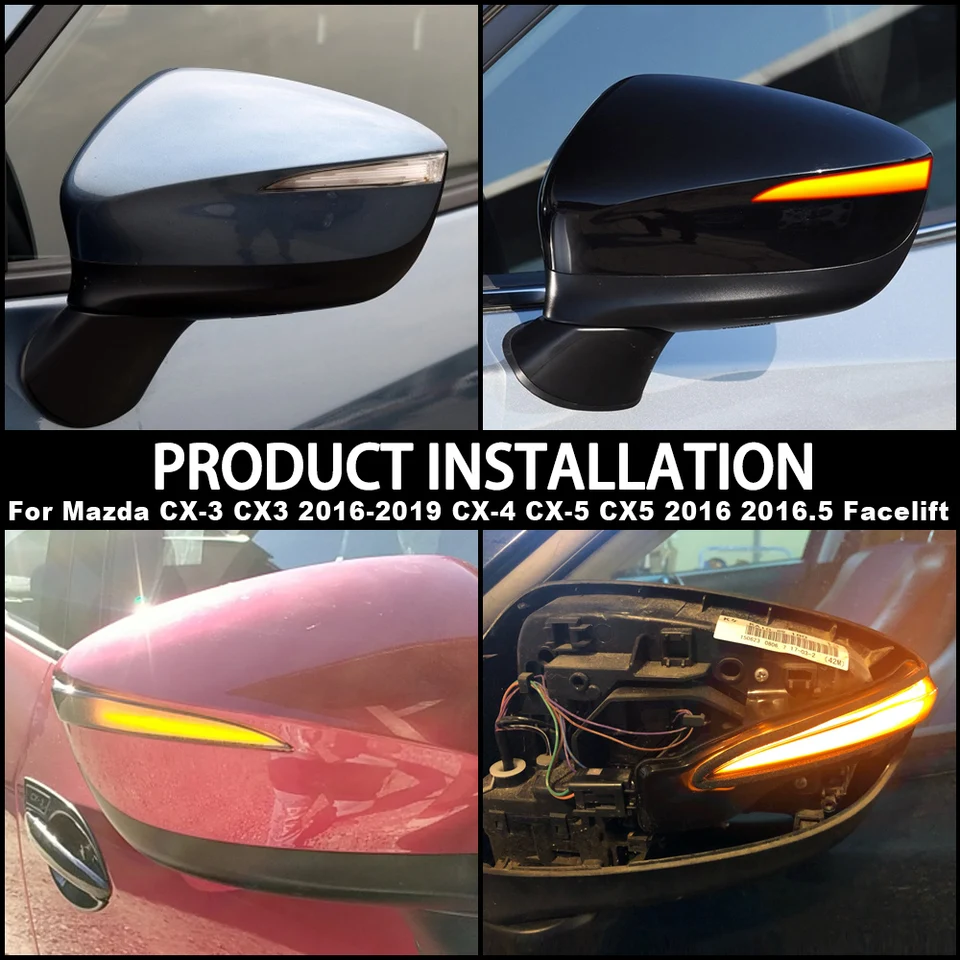 車用バックミラー サイドミラー アセンブリ 電動折りたたみ式 ヒーター ウィンカー 電動調整機能付き マツダ CX5 CX-5 CX バックミラーサイド  アンダー ミラー 8ピン マツダ CX-5 CX5 KE 2013 2014 サイドミラー リアビュー アセンブ 8ピン車用バックミラーアセンブリ  ... CX-5用 KE 2015 2016 CX-3用 2015-2020用 ドアウィング 付き ブラインドスポットレンズ バックミラー