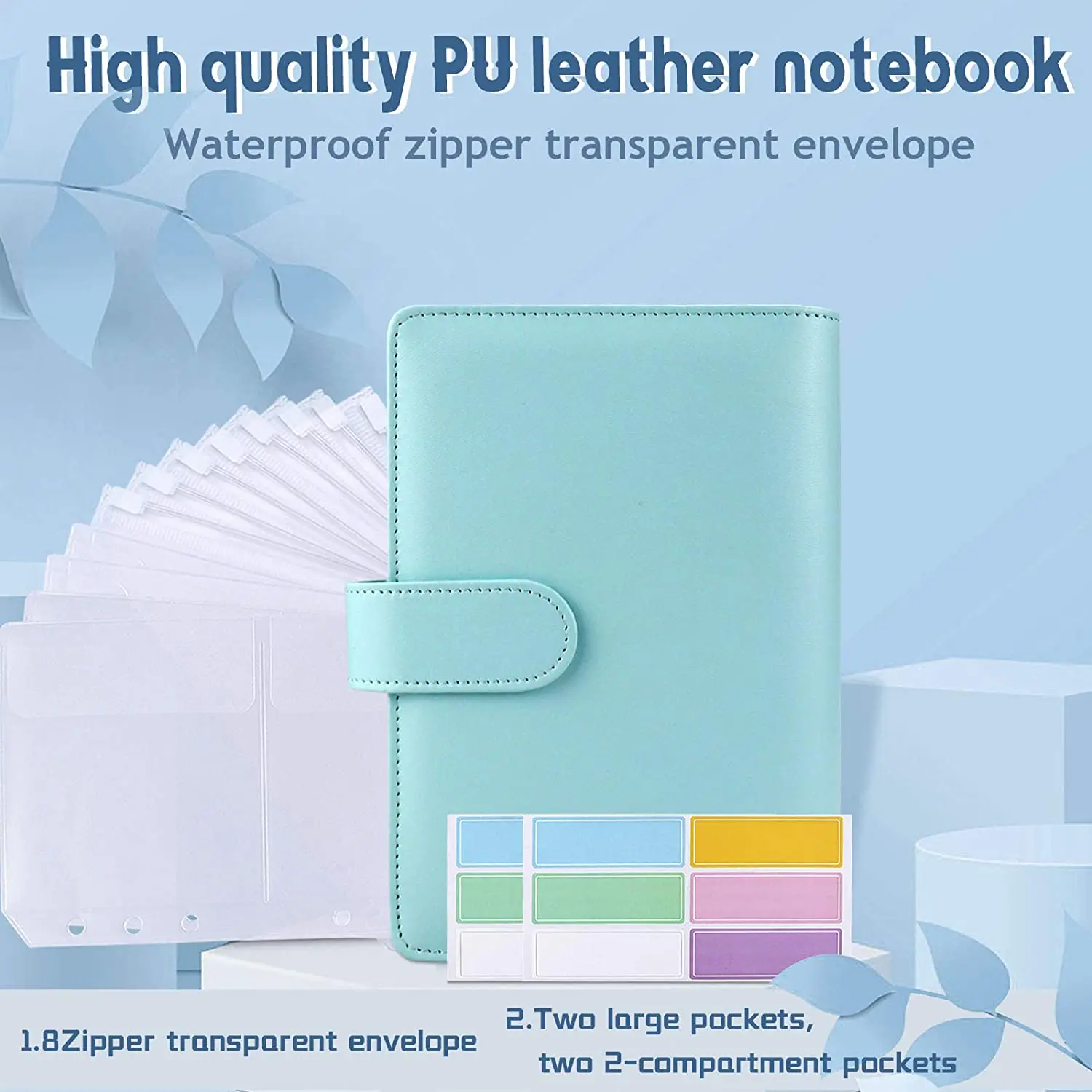 Cash Envelopes for Budgeting, 47Pcs Budget Binder, A6 Budget Binder with  Cash Envelopes, Waterproof Budget Binder with Zipper Envelopes, Money  Organizer for Cash : Buy Online at Best Price in KSA 