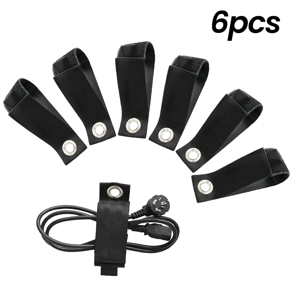 

Free Shipping 6pcs/Set Nylon Cable Ties Unique Double Self-Lock Black Fasten Loop Electrical Wire Ties UV Heavy Duty Zip Ties