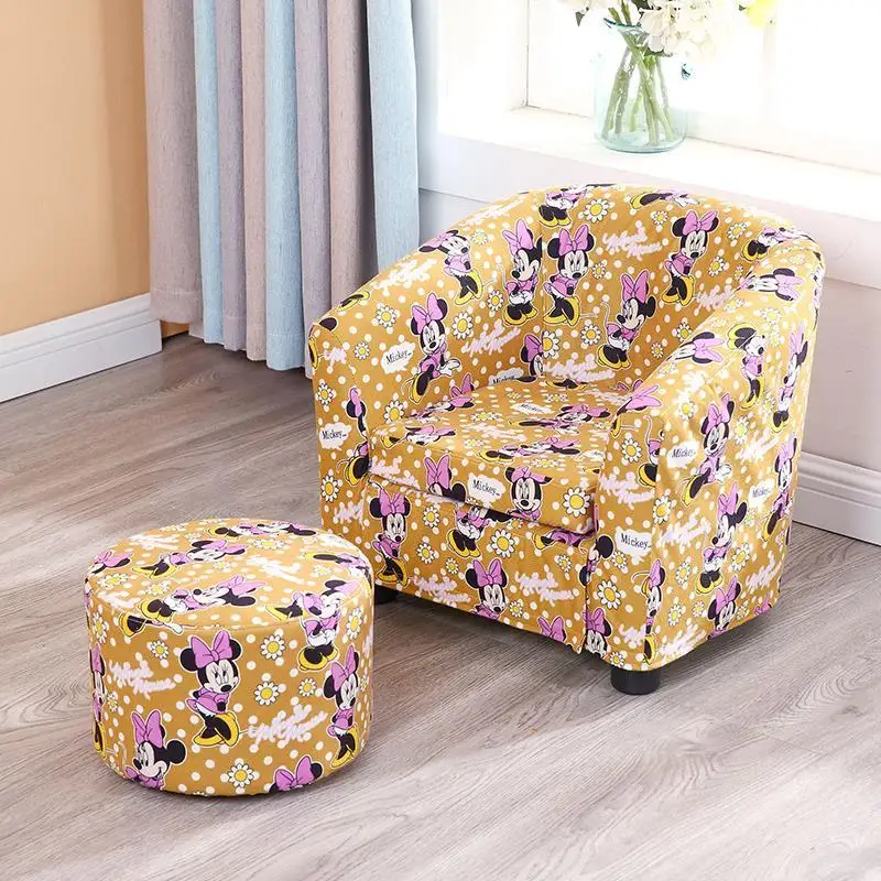 Милый стул для спальни с принтом Stoel Divan Enfant Silla Princesa для детей, для малышей, Детская софа - Цвет: Number 2