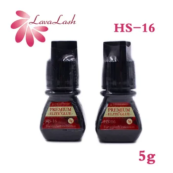 

2 Bottles 5g Elite HS-16 Glue For Eyelash Extensions Volume Premium Adhesive GlueDrying 1-2S Retention 7-8 Weeks Makeup Tools