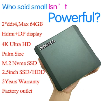 

8th Gen Intel Core i7 8565U Mini PC Quad Core 4.0GHz 8MB Cache NUC Computer Win 10 4K HTPC Intel UHD Graphics 620 TV Box