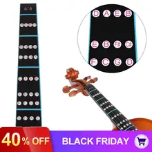 4/4 гриф Примечание этикетка аппликатор диаграмма практика начинающих Скрипка гриф наклейка скрипка части аксессуары