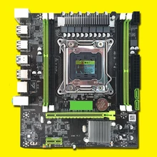 ECC аксессуары игровой индикатор светильник PCI-e LGA 2011 материнская плата USB3.0 SATA3.0 настольный компьютер REG двухканальная материнская плата