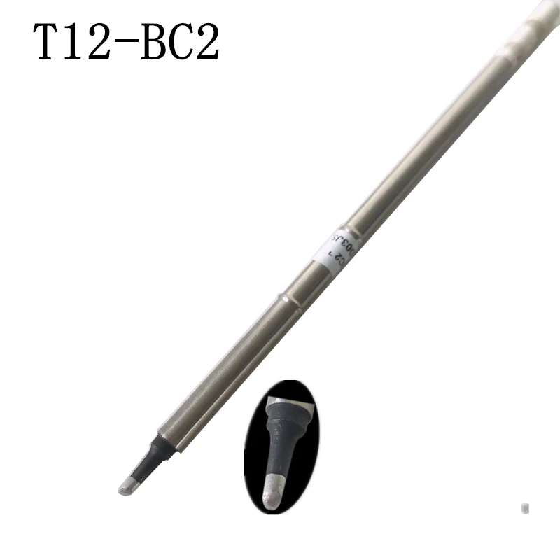 Высокое качество gradeXA-T12 черный паяльник наконечник T12-K KU ILS J02 JL02 BL BC2 Бессвинцовая паяльная головка для паяльной станции Hakko
