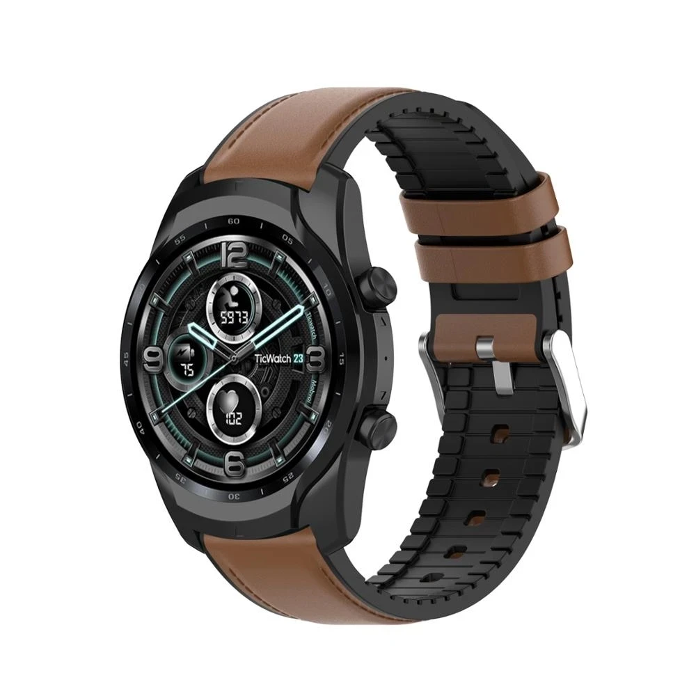 

Ремешок для часов из натуральной кожи, браслет для Samsung Galaxy Gear S3 Huami amazfit Huawei GT 2E Honor GS Pro, 22 мм