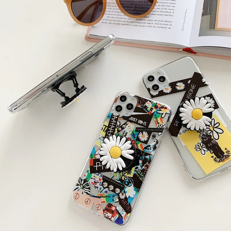 KONSMART For Xiaomi Redmi Note 9 Pro Max Case Note9 GD Daisy Flower Fashion Silicone Back Cover Redmi Note 8 Pro Note 9S Note 7 KONSMART For Xiaomi Redmi Note 9 Pro Max Case Note9 GD Daisy Flower Fashion Silicone Back Cover Redmi Note 8 Pro Note 9S Note 7