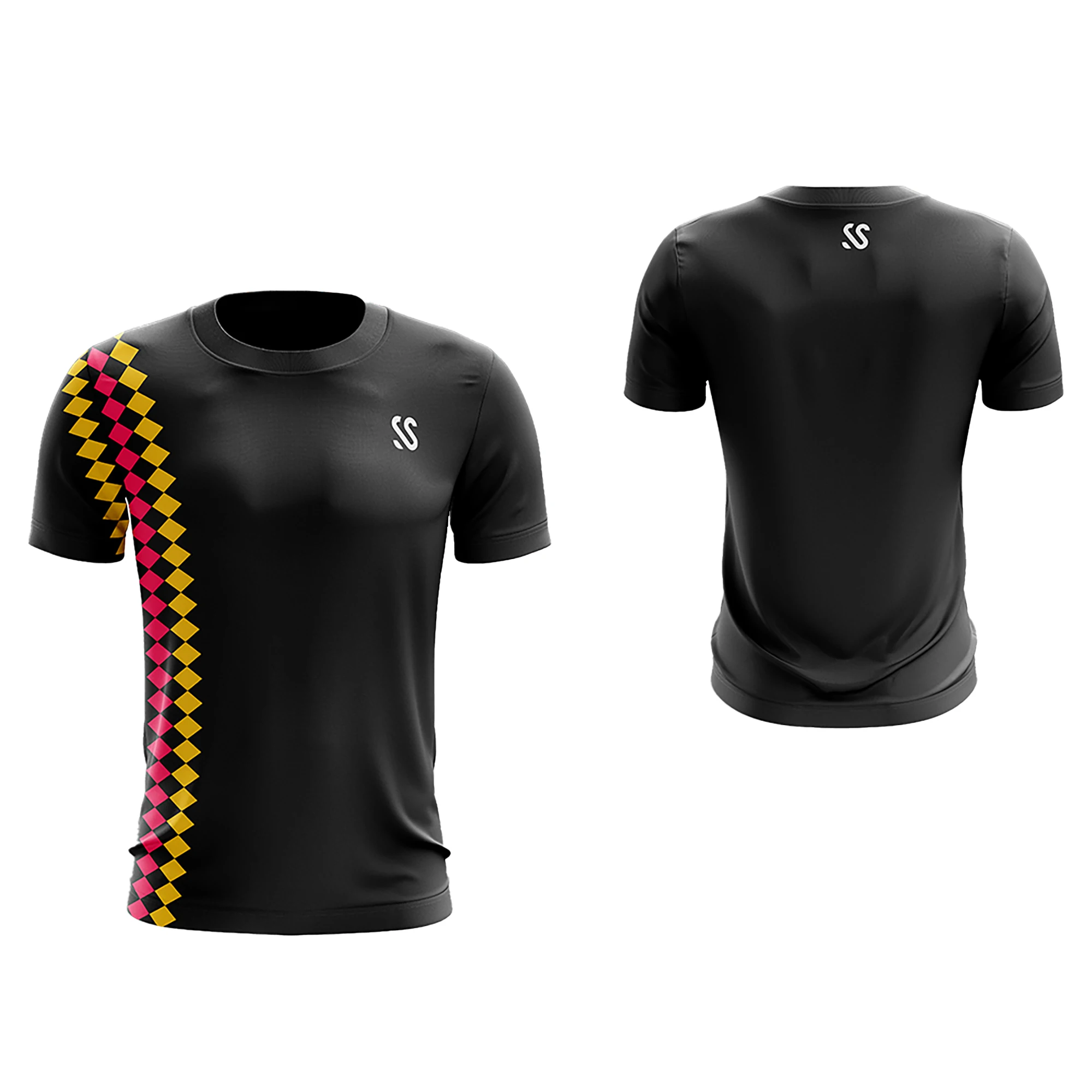 Men Women Quick Dry Tennis T Shirts Polyester Table Tennis T-Shirts Badminton T Shirt Shuttlecock Tops