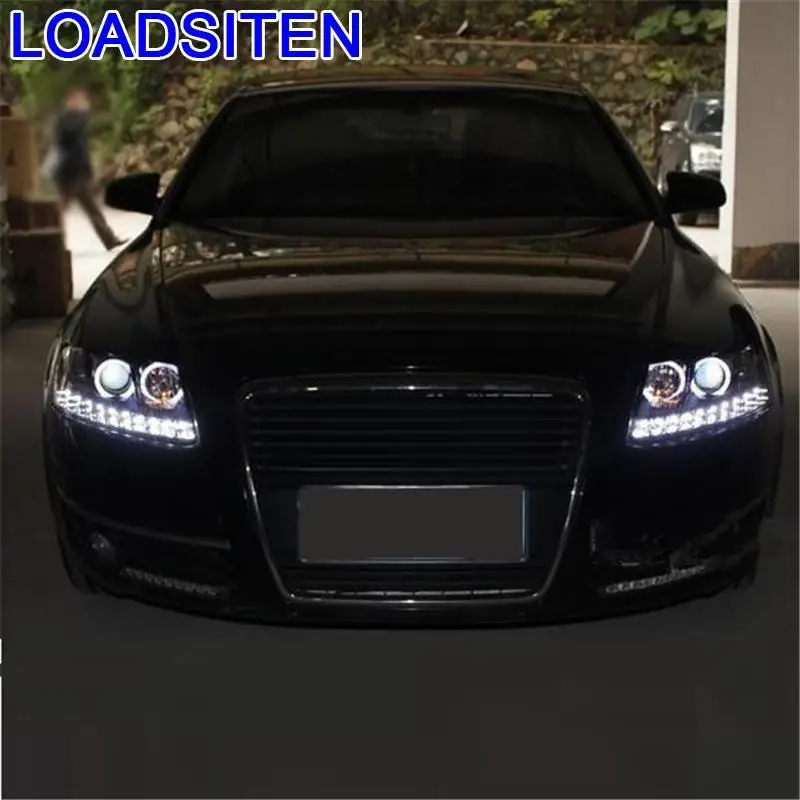 Auto Assessoires Drl Led Side Turn Signal Daytime Running Lights Car Lighting Headlights 05 06 07 08 09 10 11 12 FOR Audi A6L |