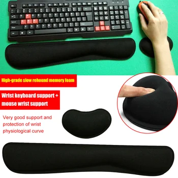

Mouse Pad with Wrist Rest for Computer Laptop Notebook Keyboard Mouse Pad with Hands Wrist Support For Office Computer Laptop