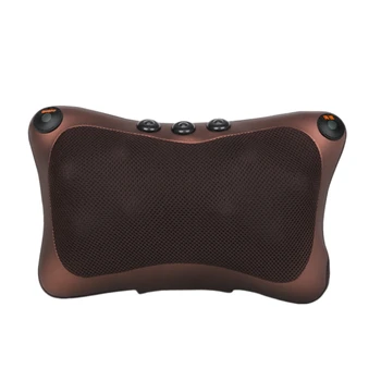 

Neck Massager Car Home Cervical Shiatsu Massage Neck Back Waist Body Electric Multifunctional Massage Pillow Cushion Magnet Doub