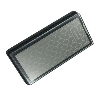 

Double-sided Grinding Diamond Sharpener Whetstone Double Side Sharpening Stone #600/1000 Grits