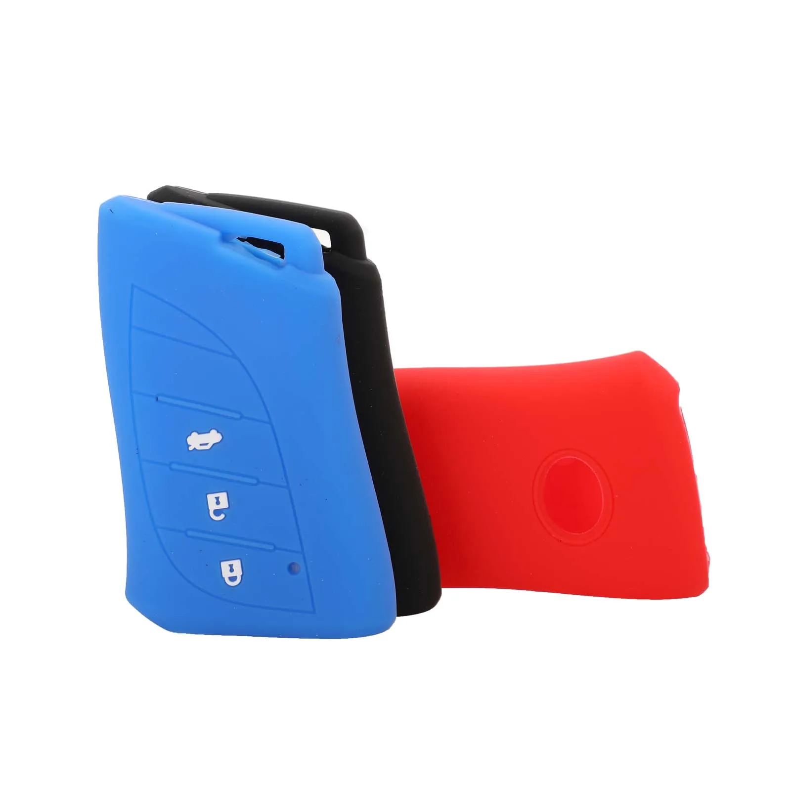 

Silicone Key Cover Fob Case Fit for lexus es200 250 260 300h 3button Smart Key 2018 2019 for lexus Key Case
